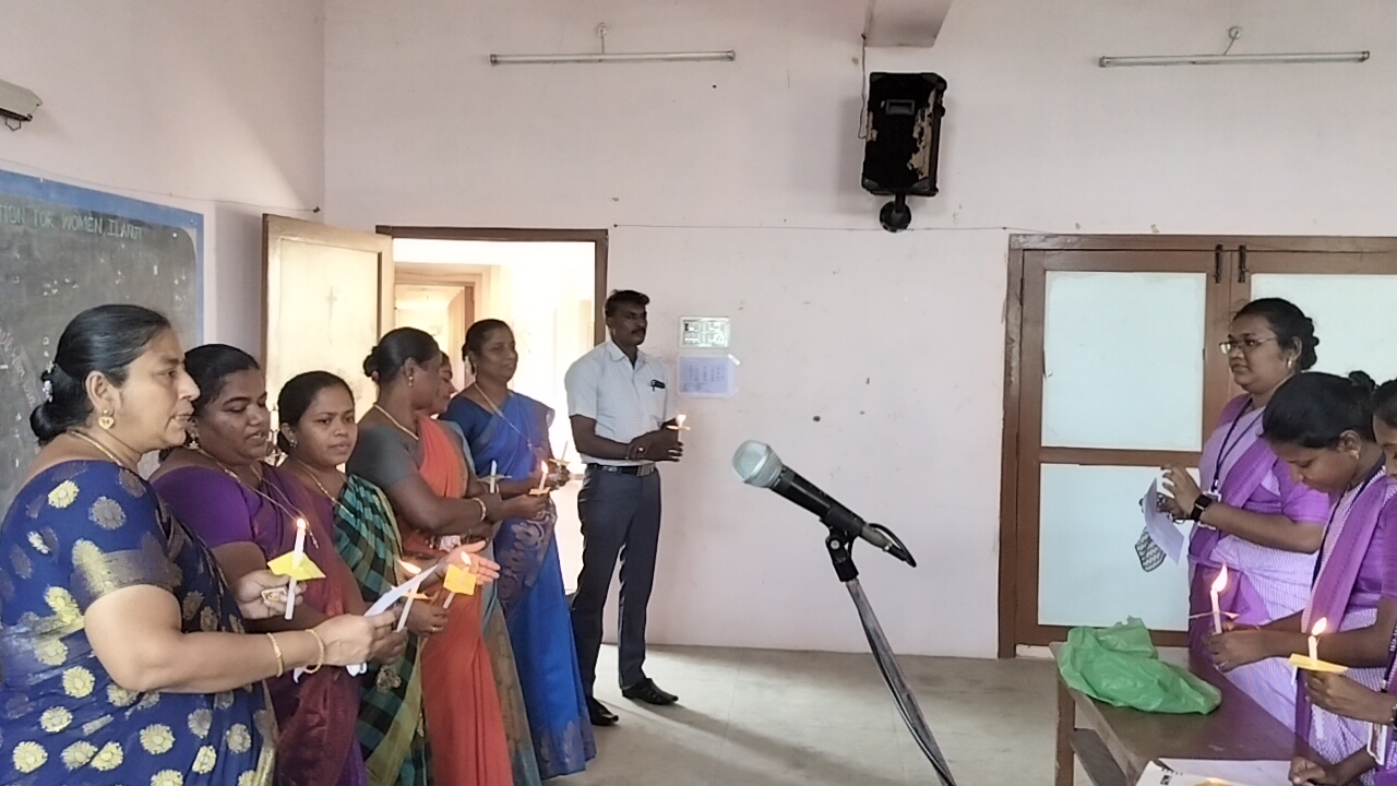 இலஞ்சி டிடிடிஏ டிஎஸ் டேனியல் கல்லூரியில் இராணுவ வீரர்களின் தியாகங்களை நினைவு கூர்ந்து மரியாதை..
