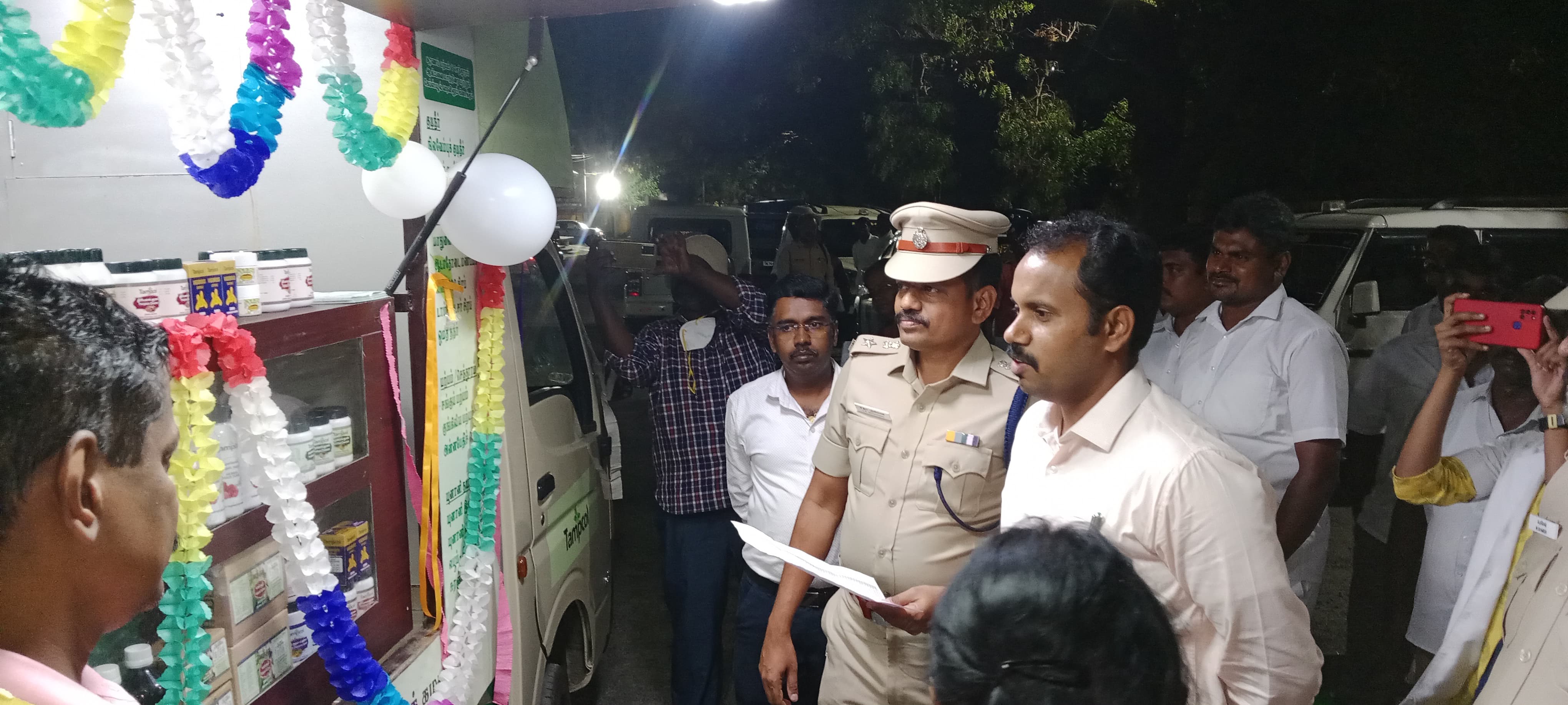 “டாம்ப்கால்” நடமாடும் சித்தா மருந்துகள் விற்பனை நிலையம்; கலெக்டர் கமல் கிஷோர் துவக்கி வைத்தார்..