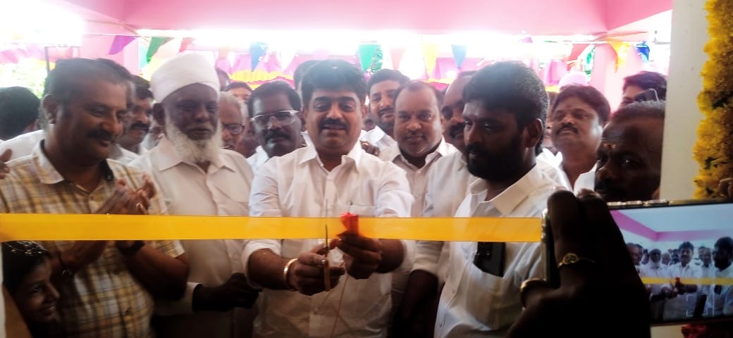 இருமேனி ஊராட்சி மன்ற அலுவலக புதிய கட்டடம் திறப்பு..