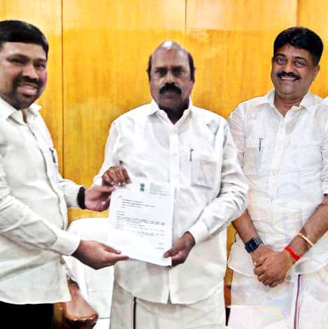 பாம்பன் நான்கு வழிச்சாலை புதிய பாலத்தை மாற்றியமைக்க கோரி நாடாளுமன்ற உறுப்பினர் நவாஸ் கனி கடிதம் .!