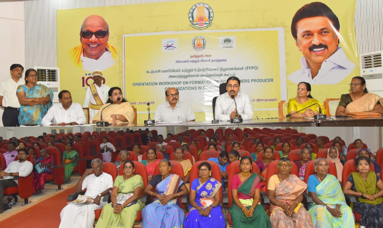 தாது உப்புகள் அதிகம் நிறைந்த கடற்பாசிகளுக்கு ஏற்றுமதி தேவை அதிகரிப்பால் இத்தகைய பாசிகள் சந்தைகளில் நல்ல வரவேற்பு : இராமநாதபுரம் மாவட்ட ஆட்சியர் பேச்சு.!