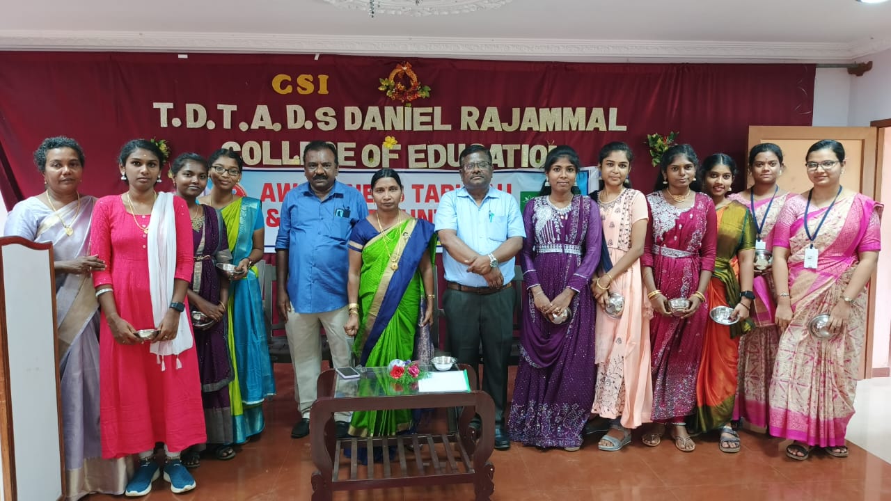 இலஞ்சி பி.எட் கல்லூரியில் விழிப்புணர்வு நிகழ்ச்சி