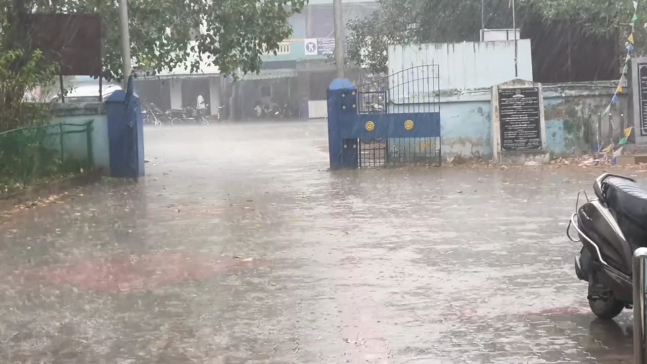 திருவாடானைப் பகுதியில் திடீர் மழை: மகிழ்ச்சியுடன் வரவேற்ற பொதுமக்கள்..!