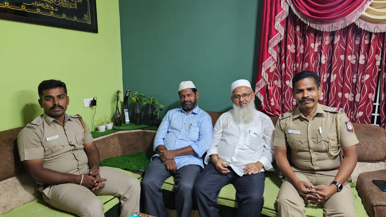 மேட்டுப்பாளையம் காவலர்களுக்கு நன்றி தெரிவித்த ஐக்கிய ஜமாஅத்.!