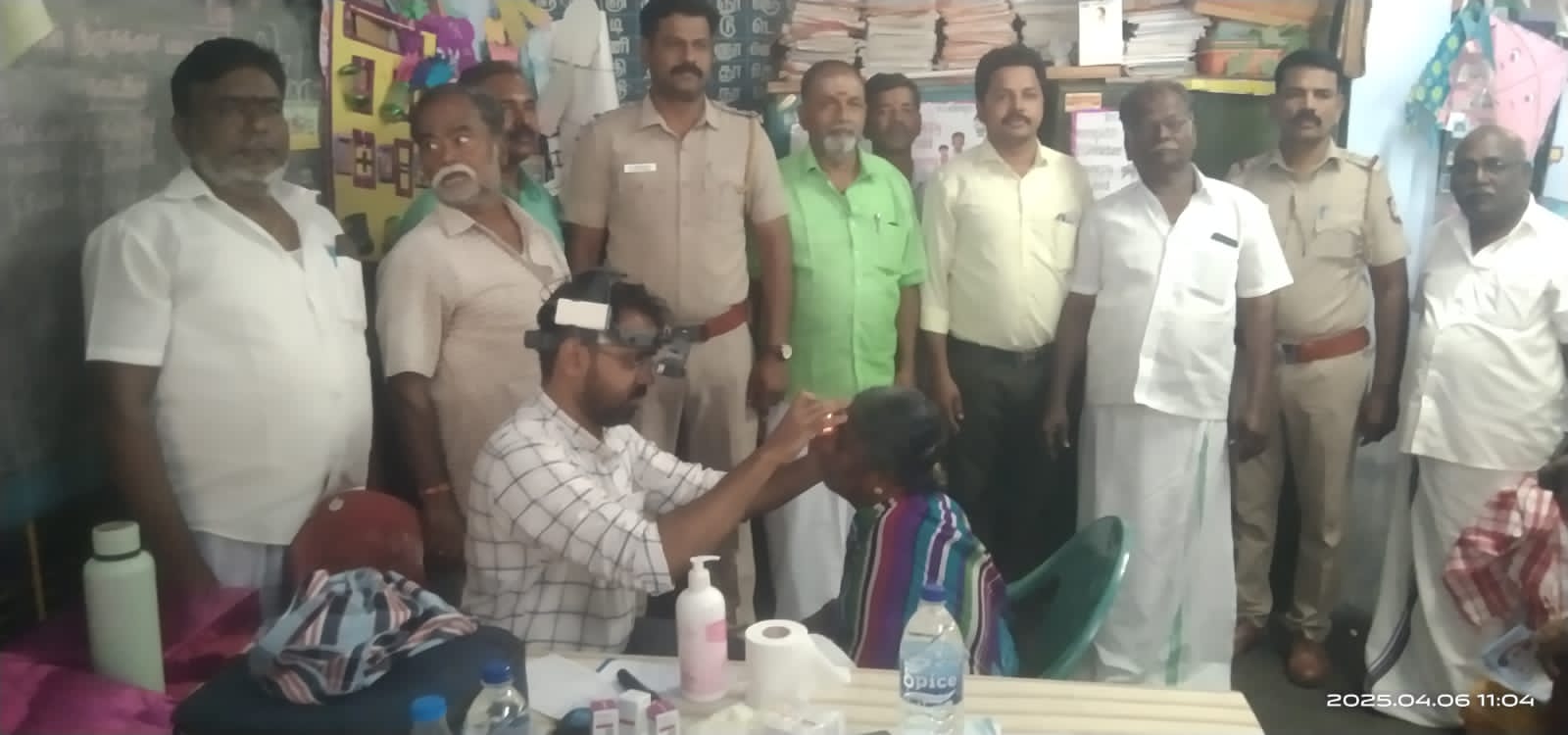 சோழவந்தானில் சர்க்கரை நோயாளிகளுக்கான இலவச கண் சிகிச்சை முகாம்