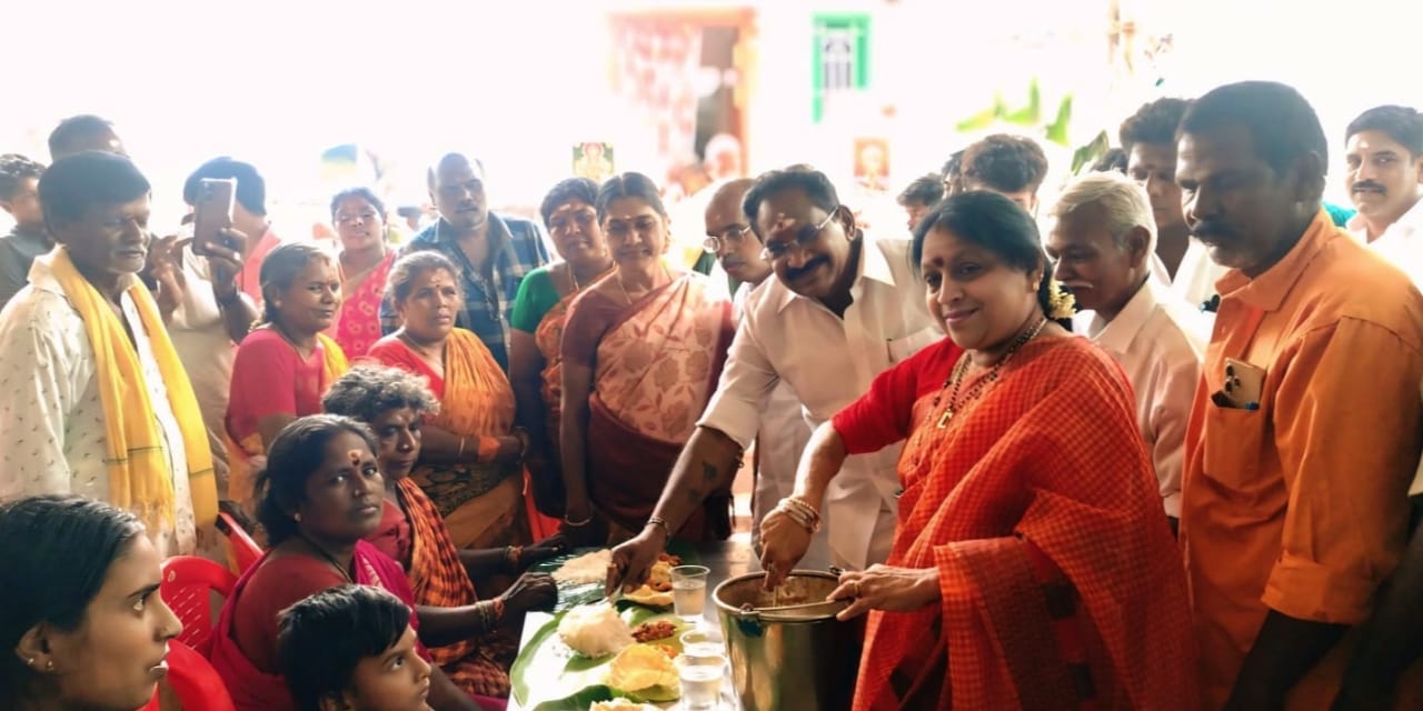 ராஜ் காளியம்மன் கோயில் திருவிழா அன்னதானம்