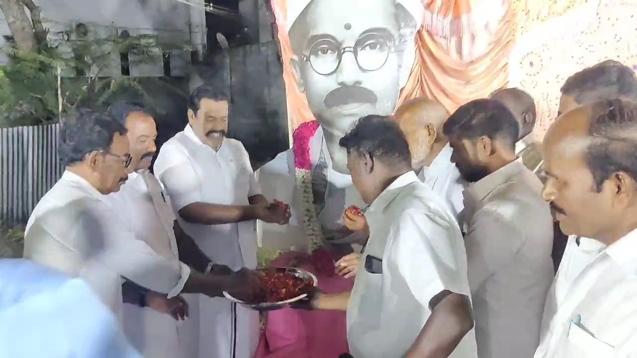 ராமேஸ்வரத்தில் சுதந்திர போராட்ட தியாகி விஸ்வநாத தாஸ் 139 பிறந்த நாள் விழா.!