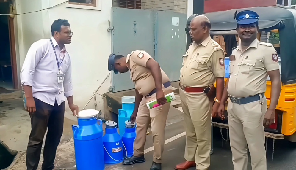 கெமிக்கல் பால்; மூவர் கைது..