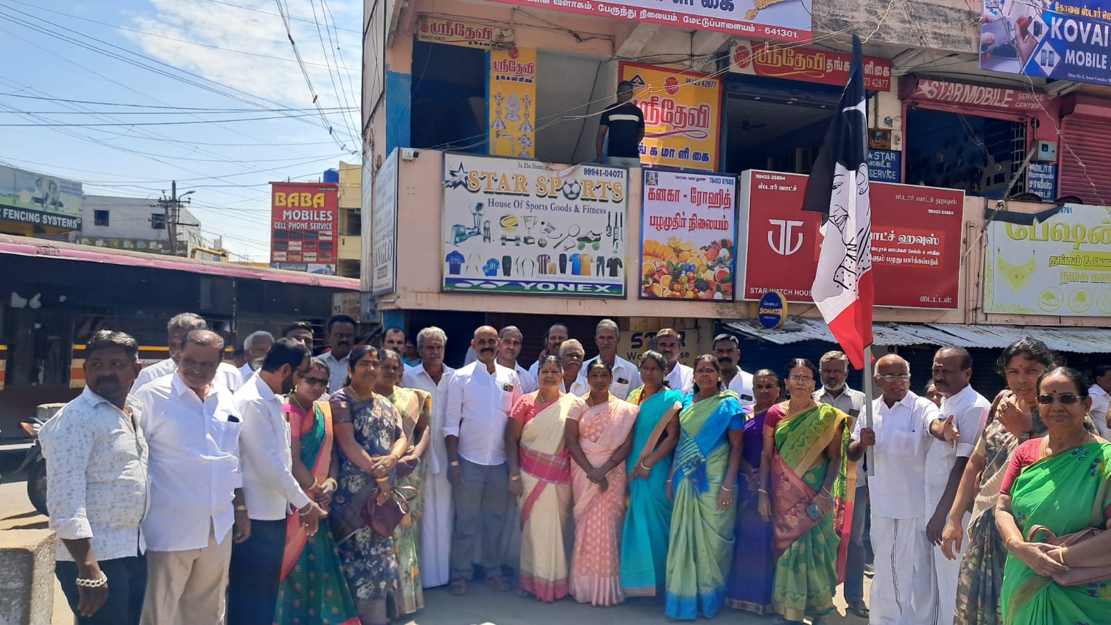 மேட்டுப்பாளையத்தில் அண்ணா பிறந்தநாள் விழா.!