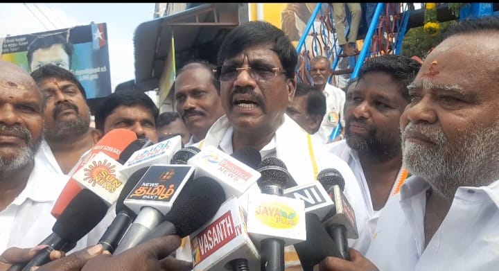 சோழவந்தான் தொகுதியை திமுக கூட்டணியில் காங்கிரசுக்கு ஒதுக்க வேண்டும் முன்னால் எம்பி விஸ்வநாதன் பேட்டி